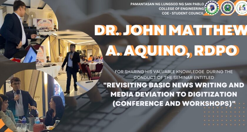 “Revisiting Basic News Writing and Media Deviation to Digitization (Conference and Workshops)”