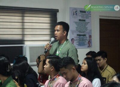 Pamantasan ng Lungsod ng San Pablo (PLSP) opens a forum for the third Student Hour